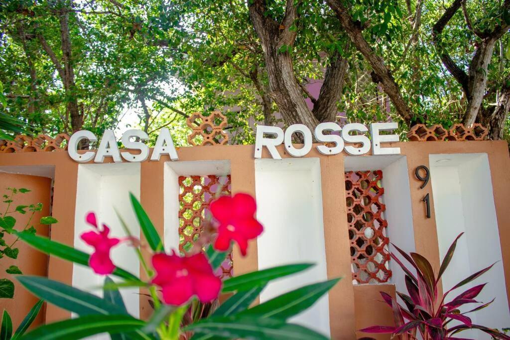 Villa Casa Rosse Tulum Exterior foto