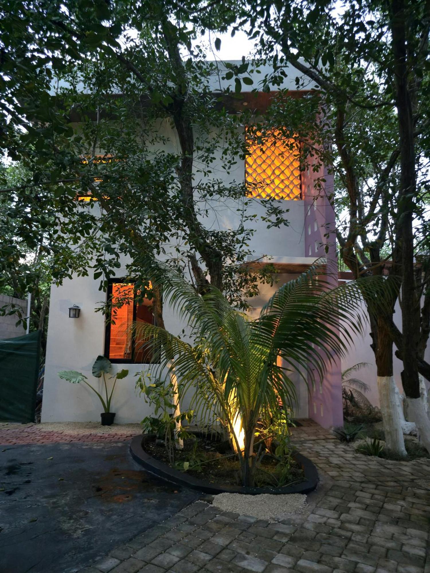 Villa Casa Rosse Tulum Exterior foto