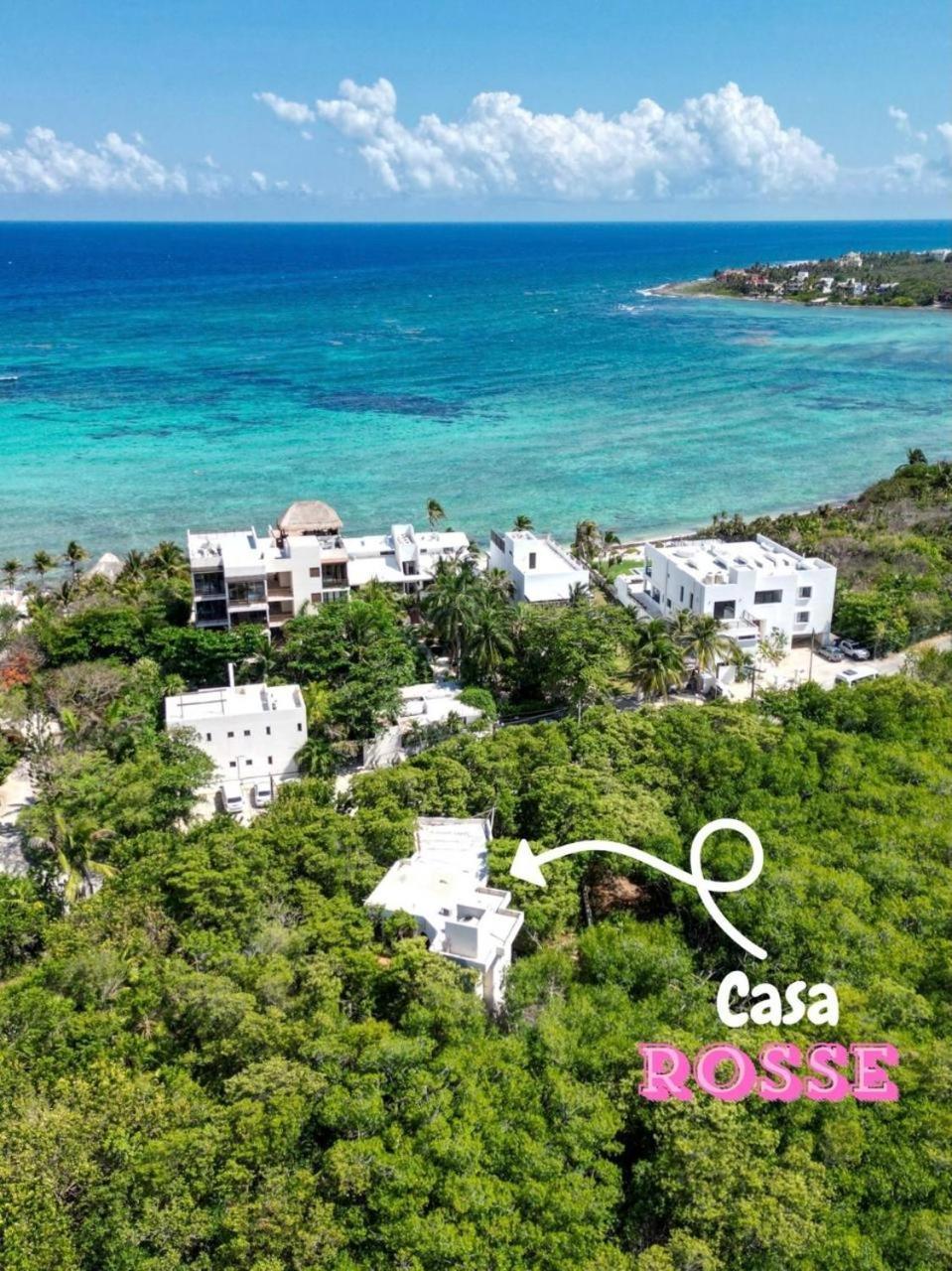 Villa Casa Rosse Tulum Exterior foto